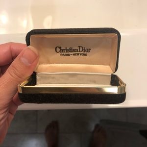 Vintage Christian Dior Ring / Jewelry Box